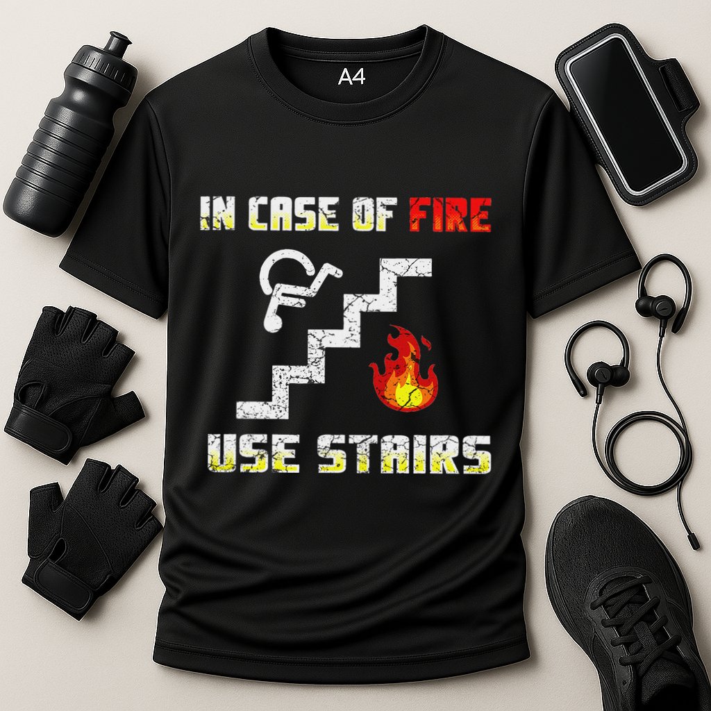 Wheelchair Humour Disability Handicap Cooling Performance Crew T-Shirt
