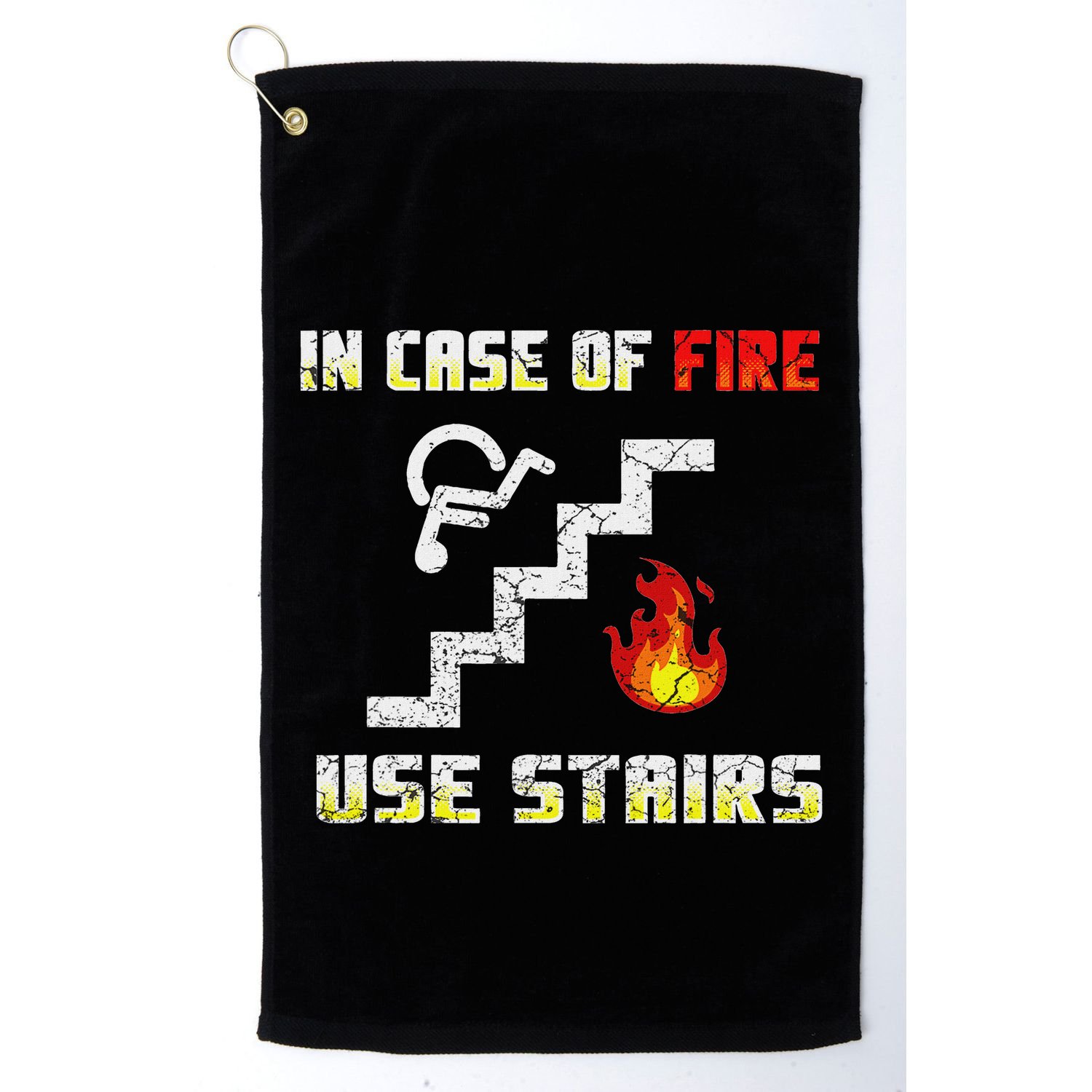 Wheelchair Humour Disability Handicap Golf Towel