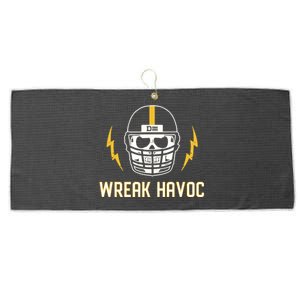 Wreak Havoc Defense Large Microfiber Waffle Golf Towel