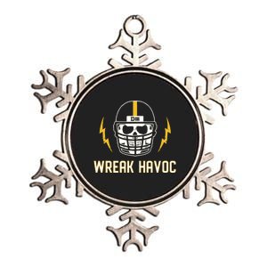 Wreak Havoc Defense Metallic Star Ornament