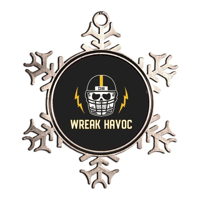 Wreak Havoc Defense Metallic Star Ornament