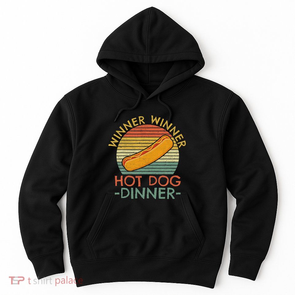 Wiener Hot Dog Design For A Hotdog Eating Contest Winner Hoodie