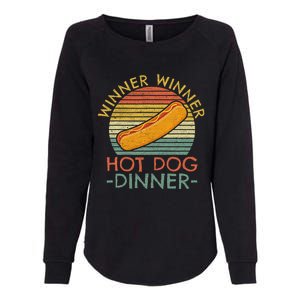 Wiener Hot Dog Design For A Hotdog Eating Contest Winner Womens California Wash Sweatshirt