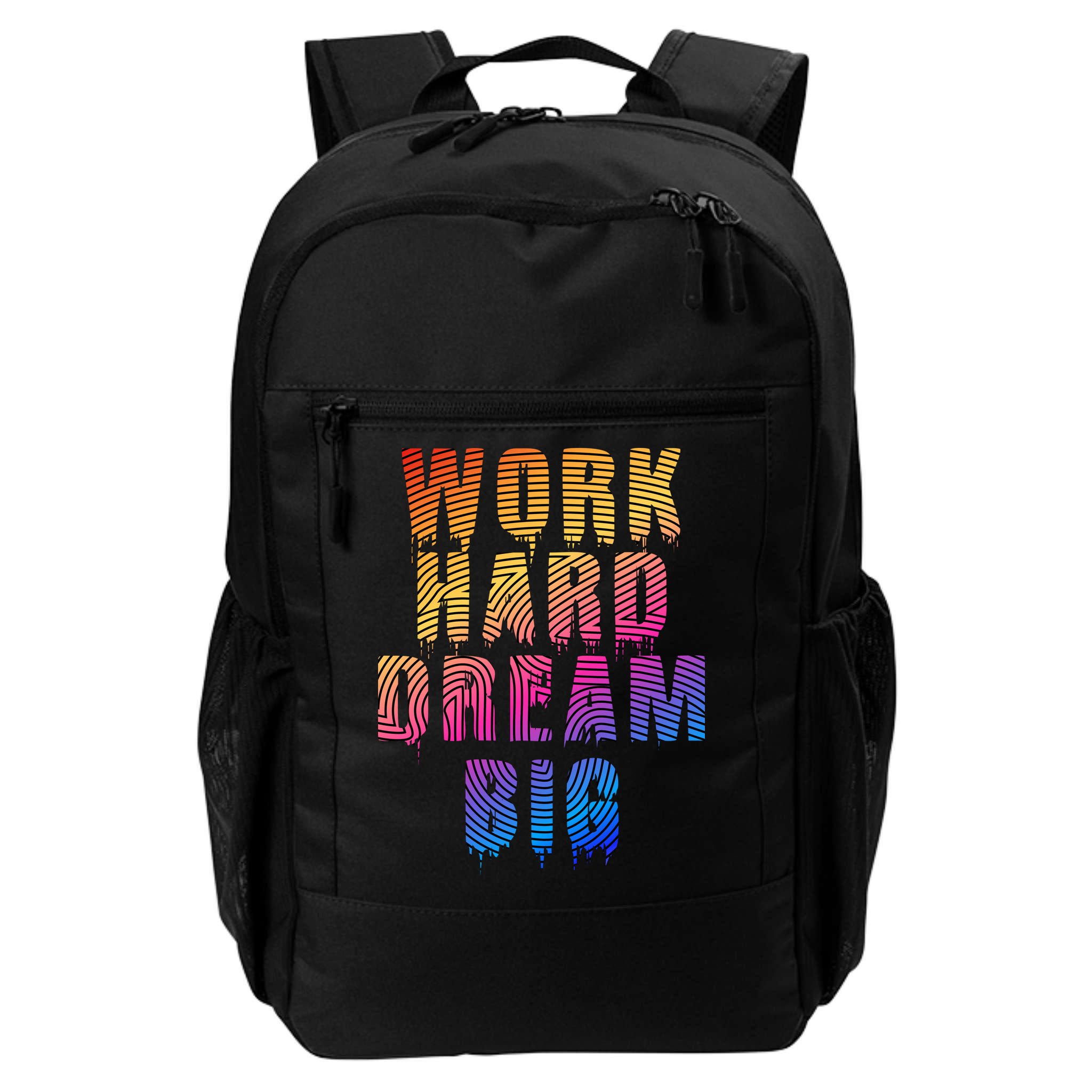 Work Hard Dream Big Inspirational Backpack