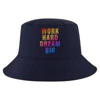 Work Hard Dream Big Cool Comfort Performance Bucket Hat