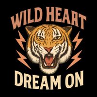 Wild Heart Dream On Flat Bill Trucker Hat