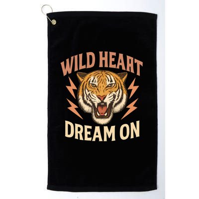 Wild Heart Dream On Golf Towel