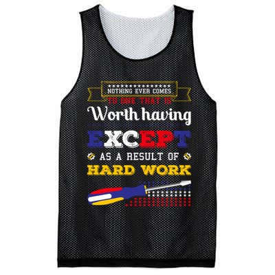 Worth Having Except As A Result Of Hard Work Labor Day Gift Mesh Reversible Basketball Jersey Tank