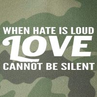 When Hate Is Loud Love Cannot Be Silent Legacy Tie Dye Trucker Hat