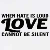 When Hate Is Loud Love Cannot Be Silent Garment-Dyed Sweatshirt