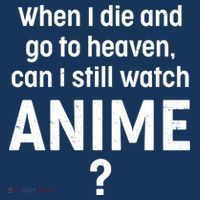 When I Die and Go to Heaven Can I Still Watch Anime? Youth Performance Sprint T-Shirt