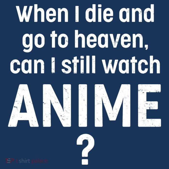 When I Die and Go to Heaven Can I Still Watch Anime? 25L Jumbo Tote