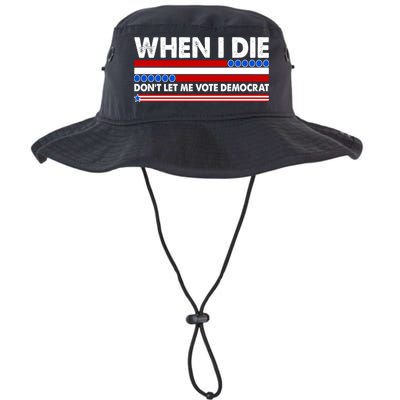 When I Die Don't Let Me Vote Democrat Bucket Hat