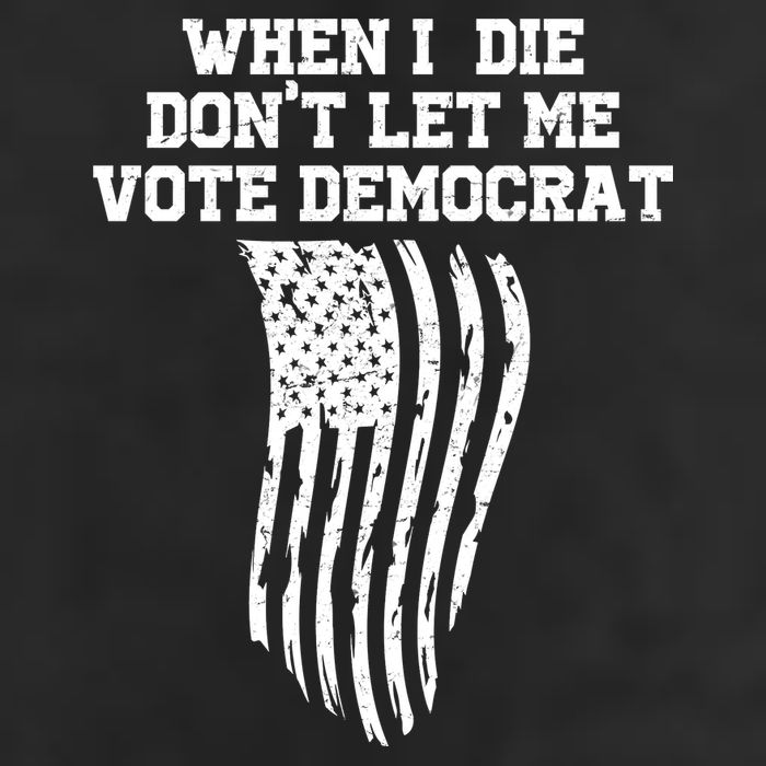 When I Die Don't Let Me Vote Democrat Funny Republican 15oz Campfire Ceramic Mug