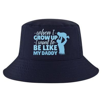 When I Grow Up Be Like Daddy Cool Comfort Performance Bucket Hat