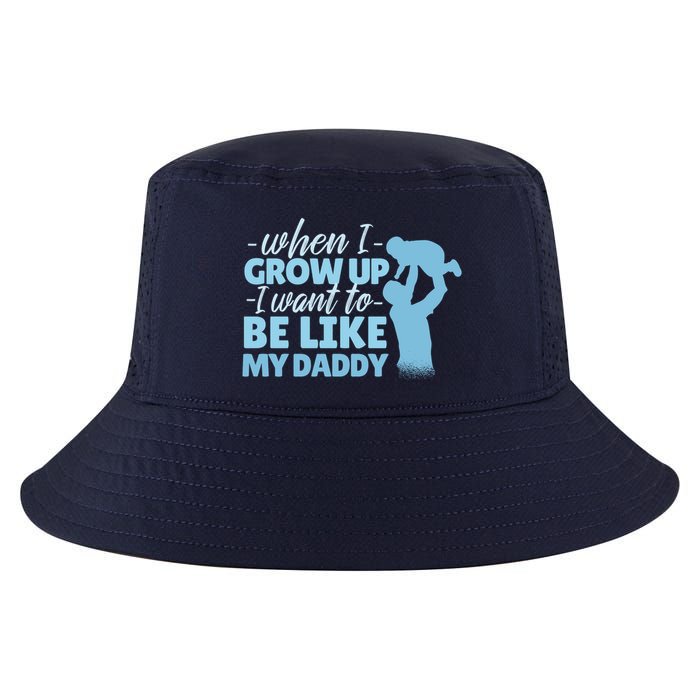 When I Grow Up Be Like Daddy Cool Comfort Performance Bucket Hat