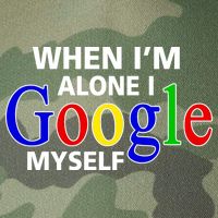When I'm Alone I Google Myself Legacy Tie Dye Trucker Hat
