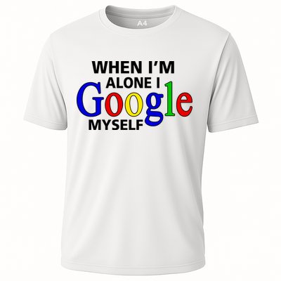 When I'm Alone I Google Myself Performance Shirt