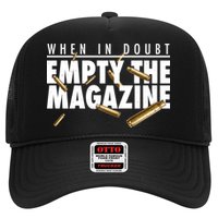 When In Doubt Empty The Magazine Trucker Hat