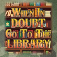 When In Doubt Go To The Library Legacy Tie Dye Trucker Hat