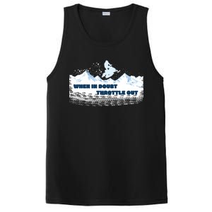 When In Doubt Throttle Out Snowmobiling PosiCharge Competitor Tank