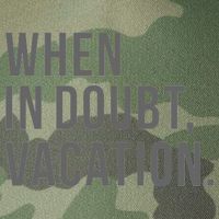 When in Doubt, Vacation Funny Legacy Tie Dye Trucker Hat