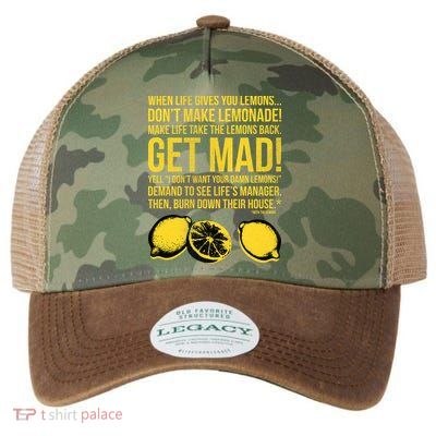 When Life Gives You Lemons Legacy Tie Dye Trucker Hat