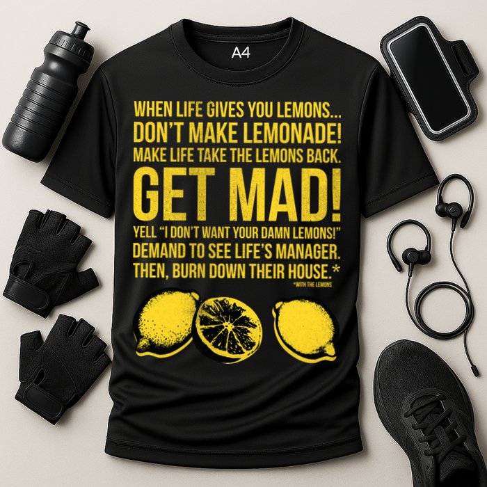 When Life Gives You Lemons Cooling Performance Crew T-Shirt