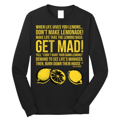 When Life Gives You Lemons Long Sleeve Shirt