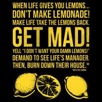When Life Gives You Lemons Womens Tank Top
