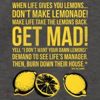 When Life Gives You Lemons Vector Backpack