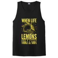When Life Gives You Lemons Add Vodka and Soda PosiCharge Competitor Tank