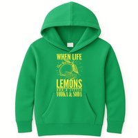 When Life Gives You Lemons Add Vodka and Soda Kids Hoodie