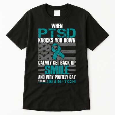 When PTSD Knock You Down Tall T-Shirt