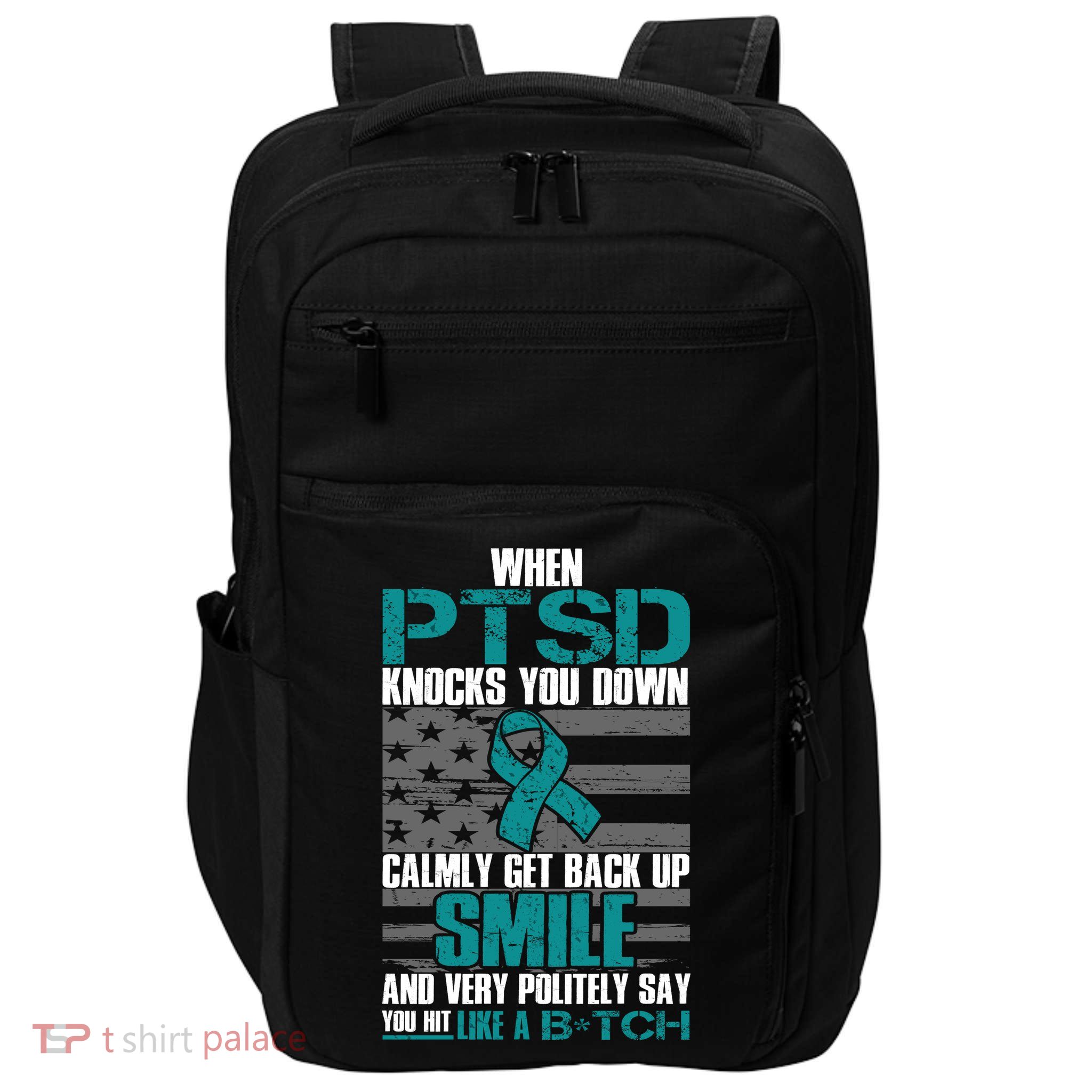 When PTSD Knock You Down Impact Tech Backpack