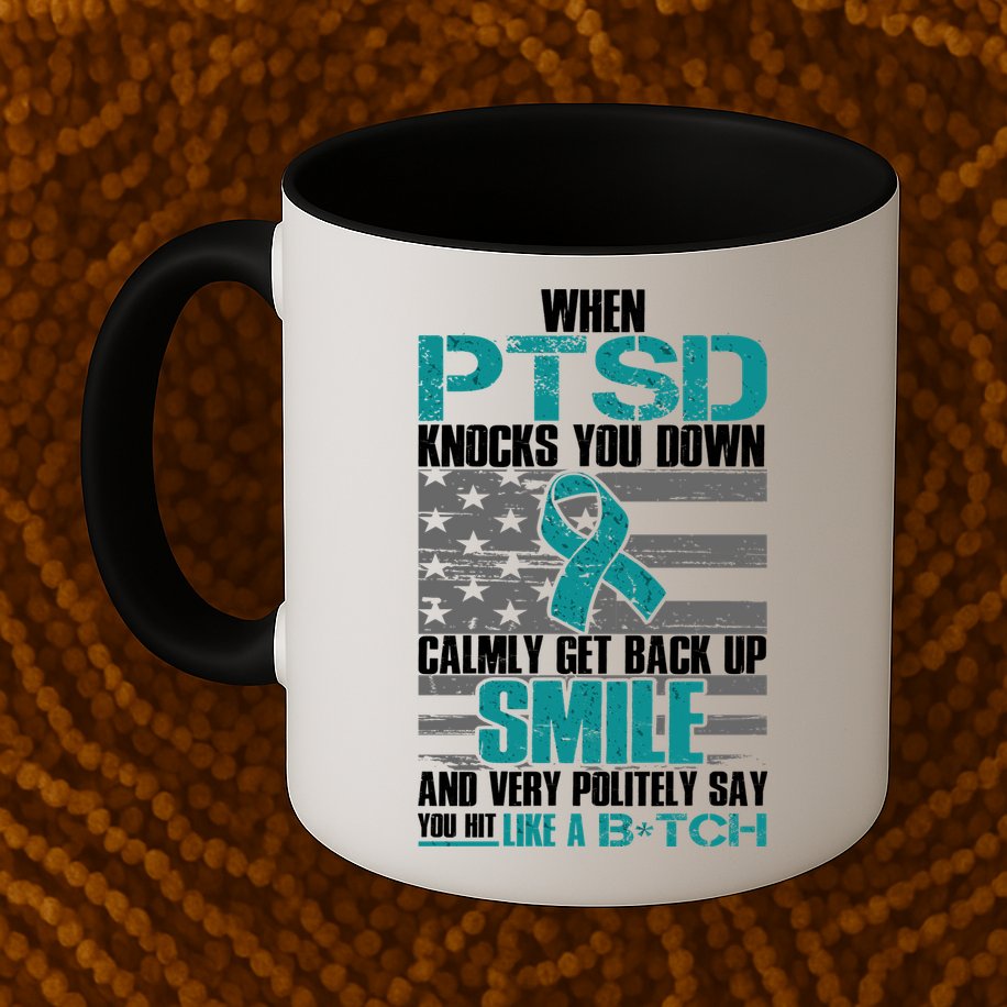 When PTSD Knock You Down Mug
