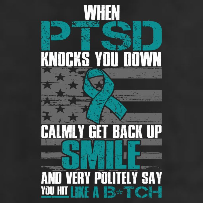 When PTSD Knock You Down 15oz Campfire Ceramic Mug