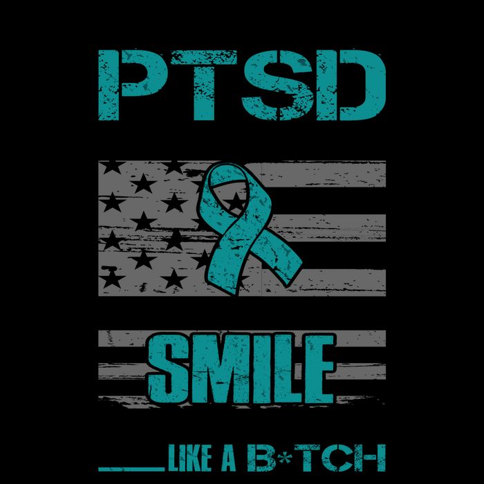 When PTSD Knock You Down 16oz Travel Tumbler
