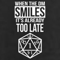 When The DM Smiles It's Already Too Late Garment-Dyed Fleece Hoodie