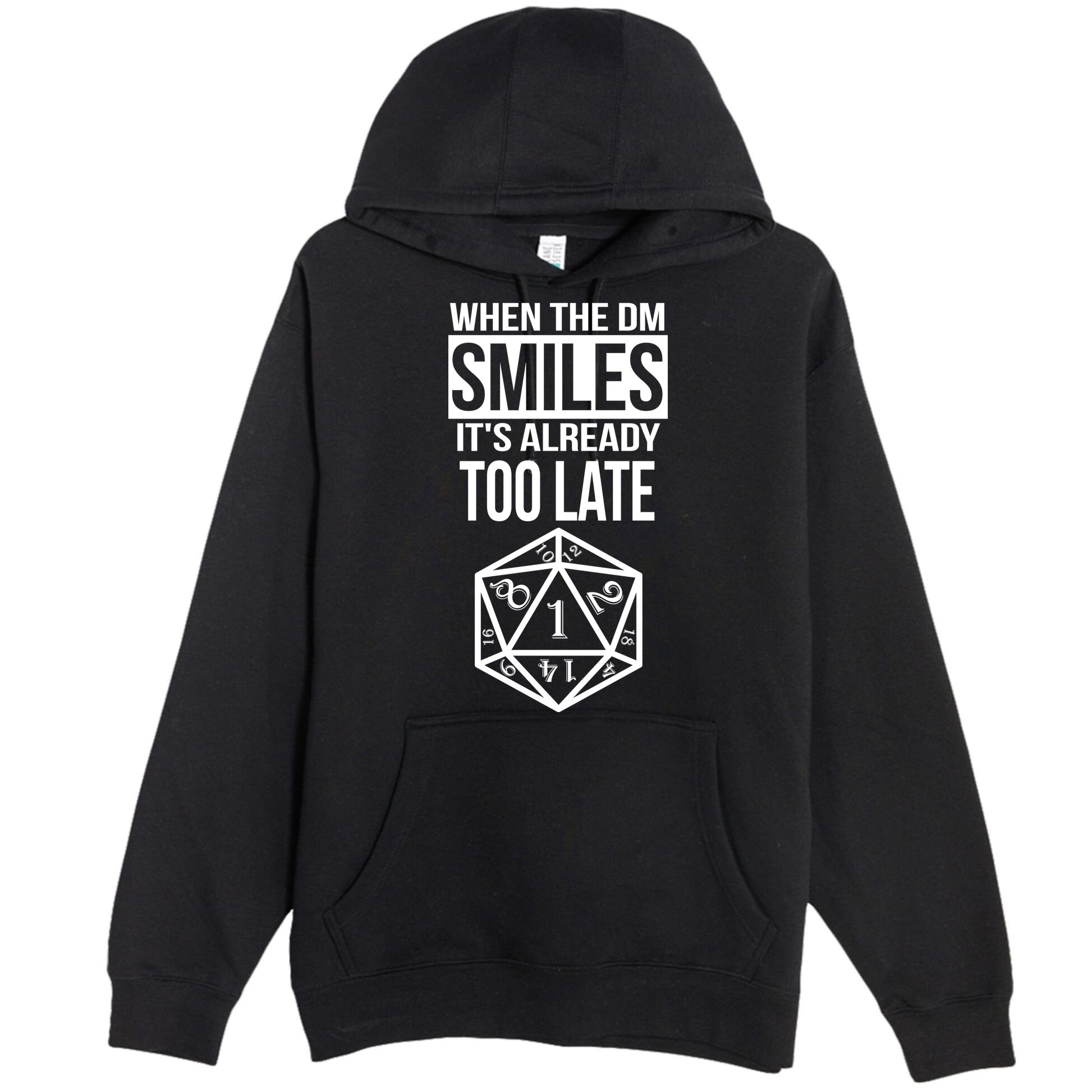 When The DM Smiles It's Already Too Late Premium Pullover Hoodie