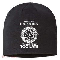 When The DM Smiles It's Already Too Late DND Sustainable Beanie