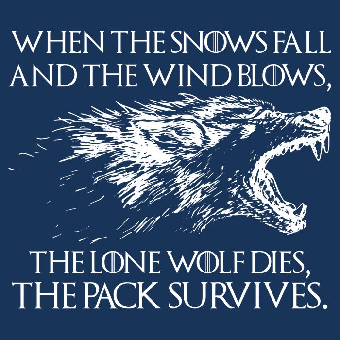 When The Snows Fall The Lone Wolf Dies But the Pack Survives Logo Cool Comfort Performance Bucket Hat