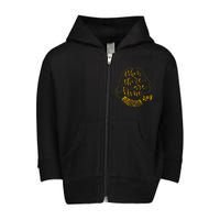 When There Are Nine RBG Quote Ruth Bader Ginsburg Tribute Toddler Zip Fleece Hoodie