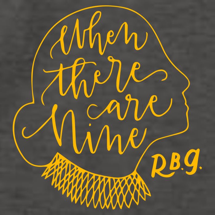 When There Are Nine RBG Quote Ruth Bader Ginsburg Tribute Vector Backpack