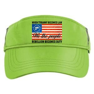 When Tyranny Becomes Law Rebellion Becomes Duty Adult Drive Performance Visor