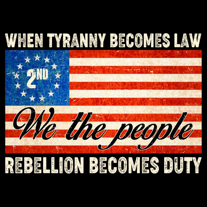 When Tyranny Becomes Law Rebellion Becomes Duty Cooling Performance Crew T-Shirt