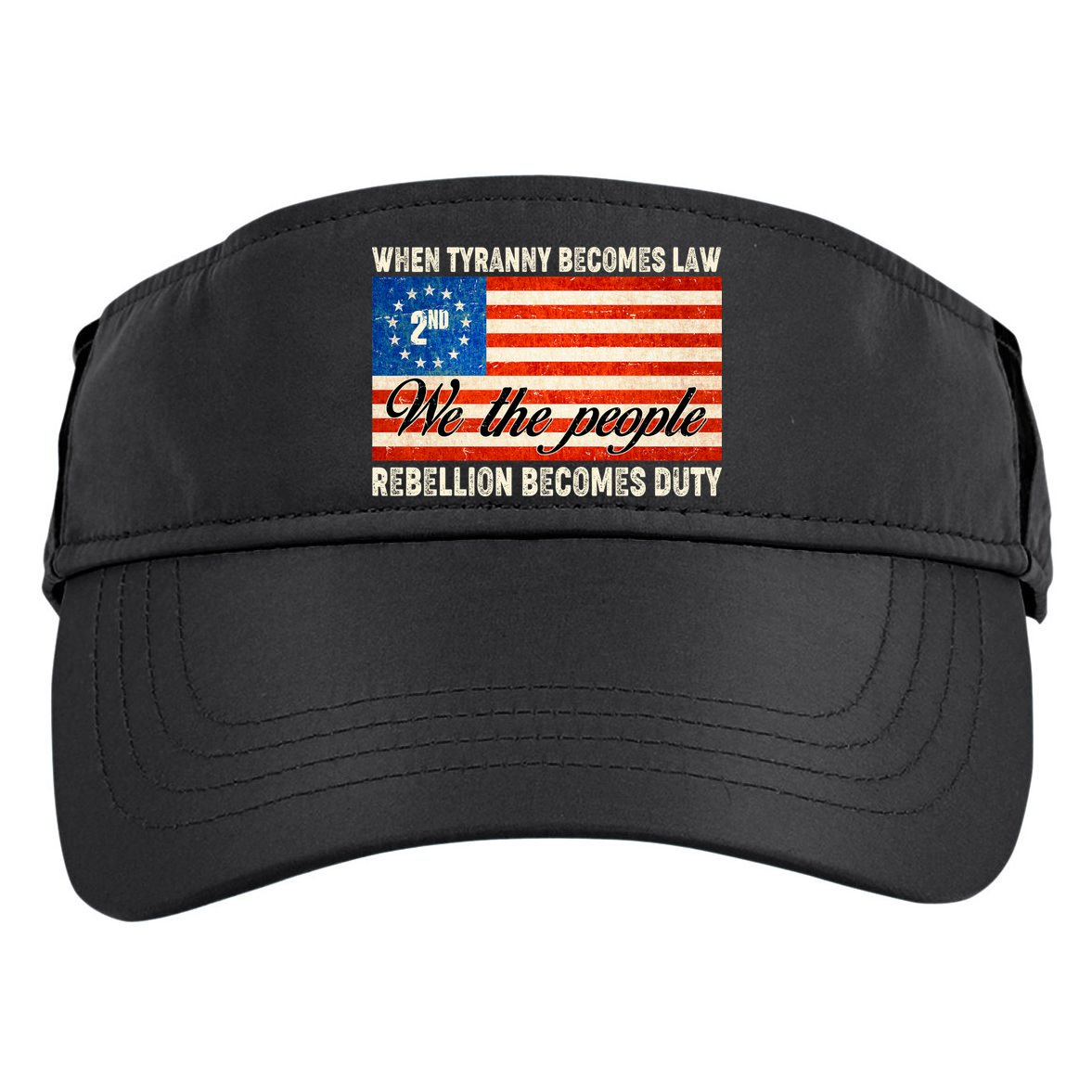 When Tyranny Becomes Law Rebellion Becomes Duty Adult Drive Performance Visor
