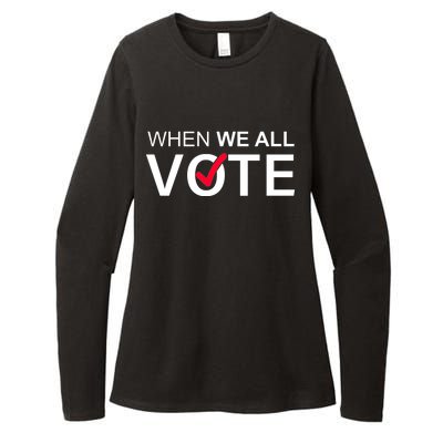 When We All Vote Midterms Womens CVC Long Sleeve Shirt