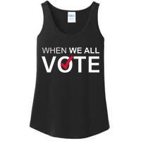 When We All Vote Midterms Ladies Essential Tank