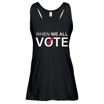 When We All Vote Midterms Ladies Essential Flowy Tank